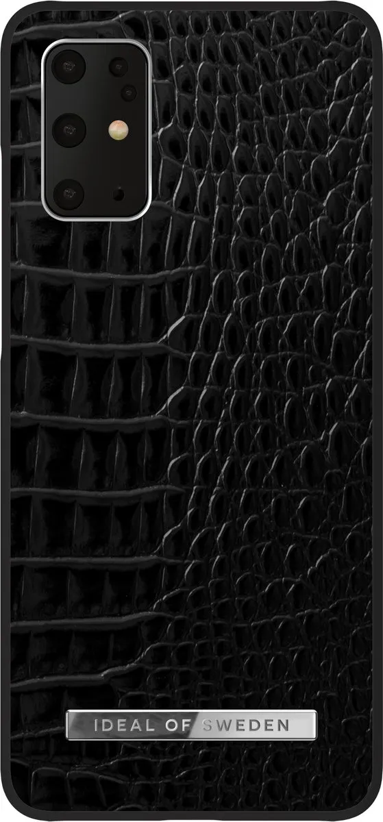 iDeal of Sweden Fashion Case Atelier S20+ Neo Noir - Zilverkleurig - afbeelding 2 van 6