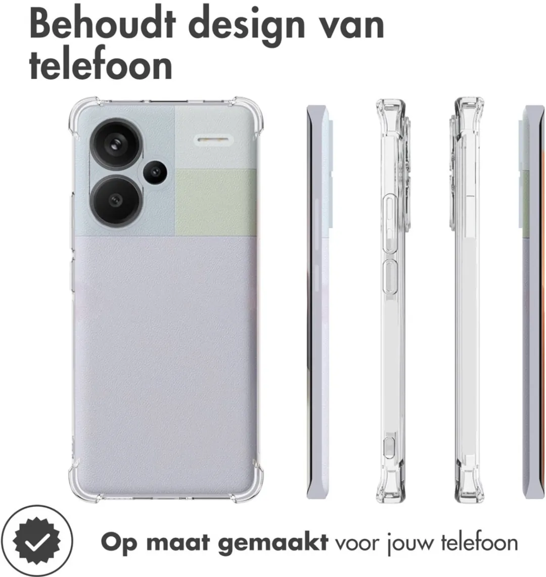Imoshion Hoesje Xiaomi Redmi Note 13 Pro+ - Transparant