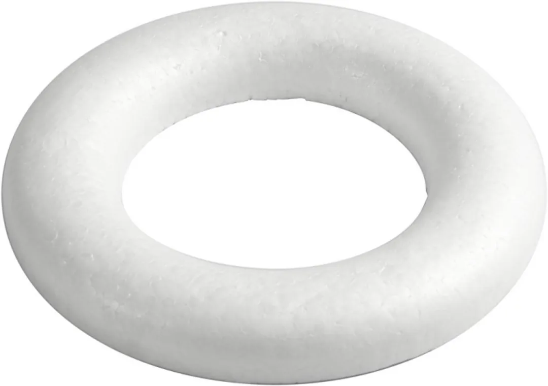 Creativ Company Halve Styropor Ring 30cm