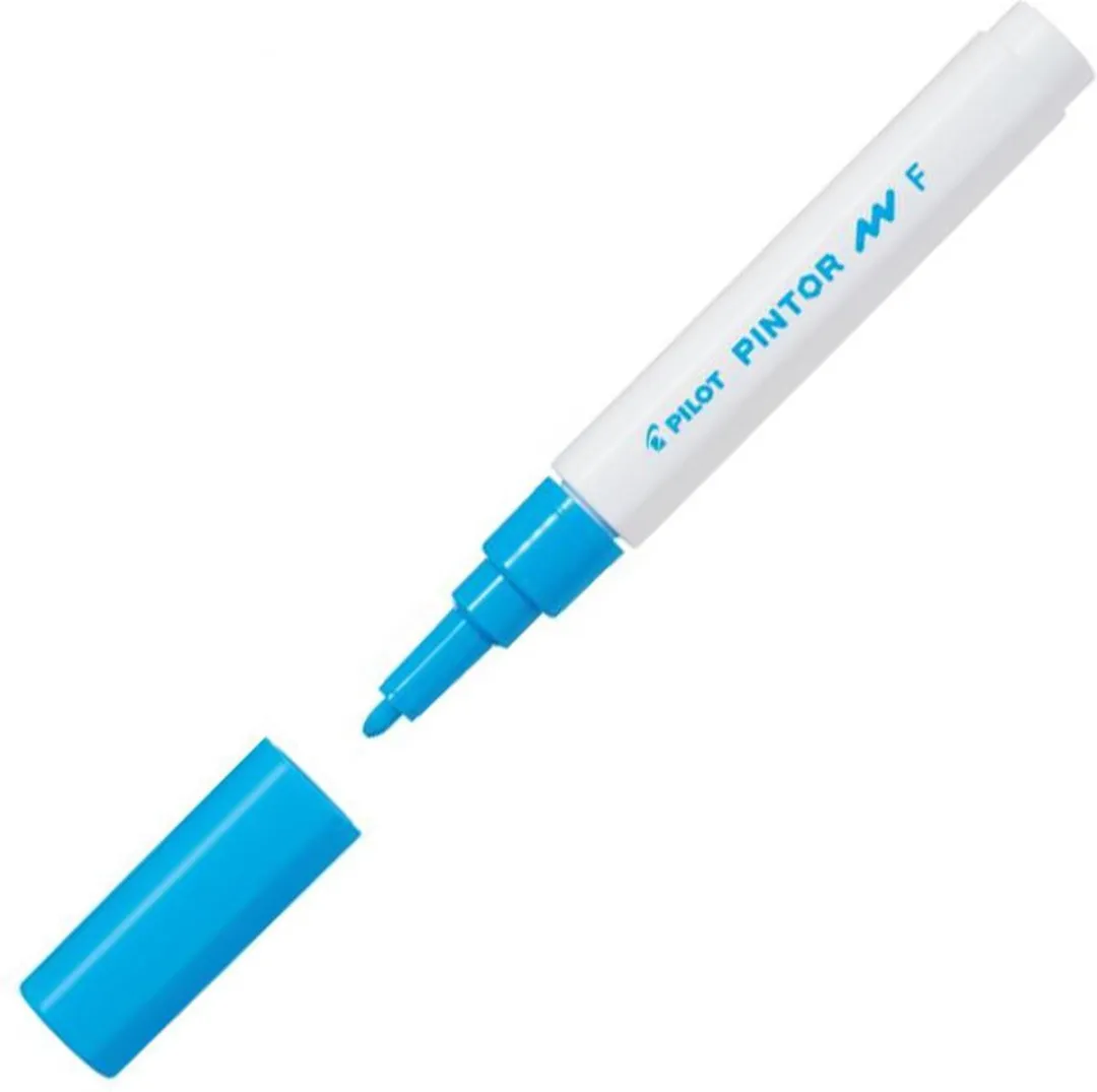 Pilot Pintor Lichtblauwe Verfstift 1,0mm