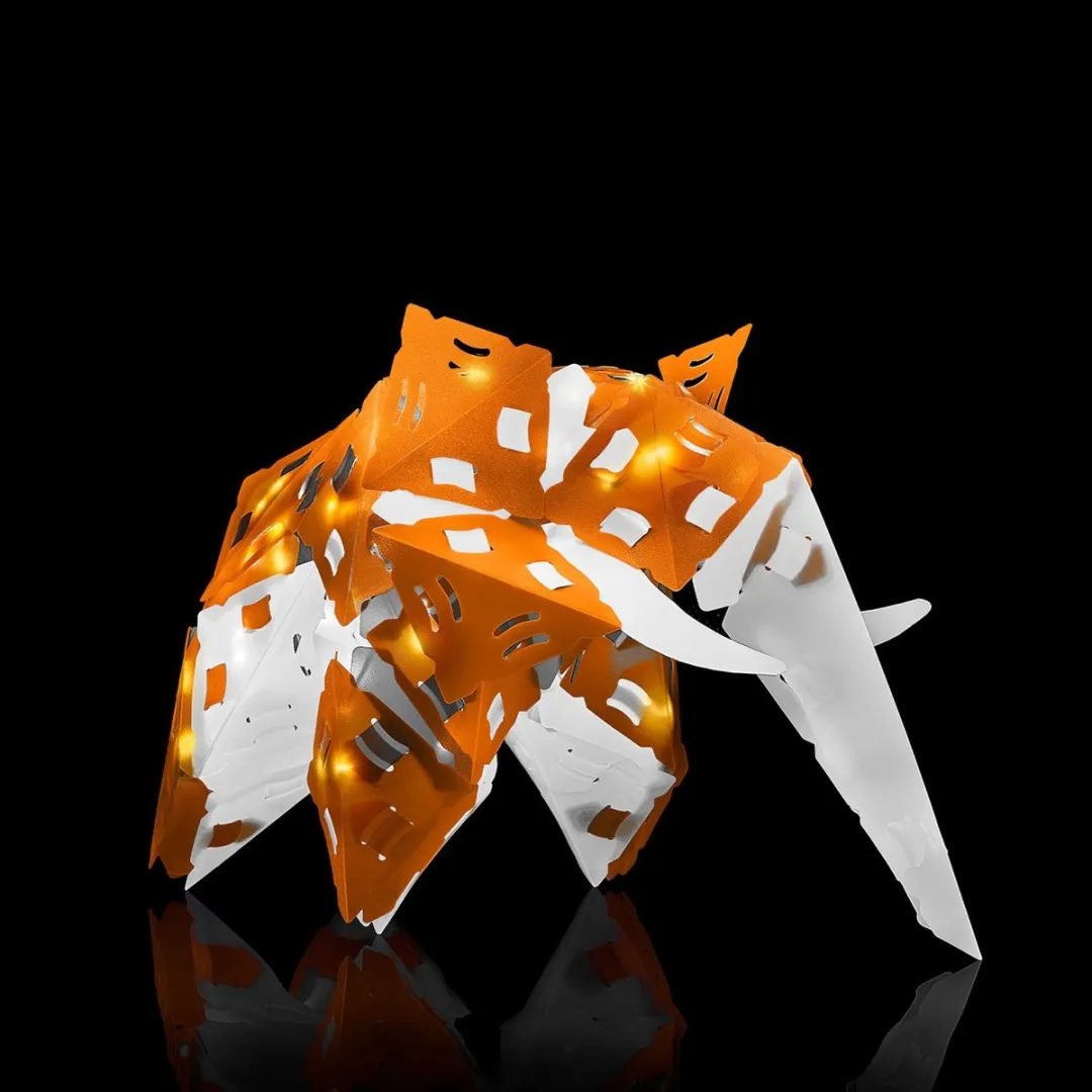 Kosmos CreAtto Sabre Tiger Hobbypakket - 4 LED 3D-dierenmodellen