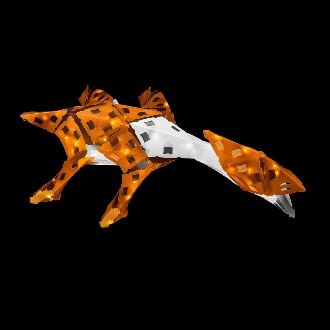 Kosmos CreAtto Sabre Tiger Hobbypakket - 4 LED 3D-dierenmodellen
