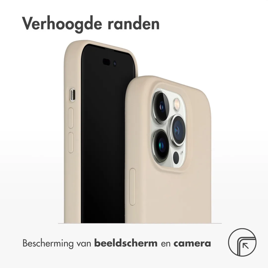 Accezz Hoesje iPhone 14 Pro Stone