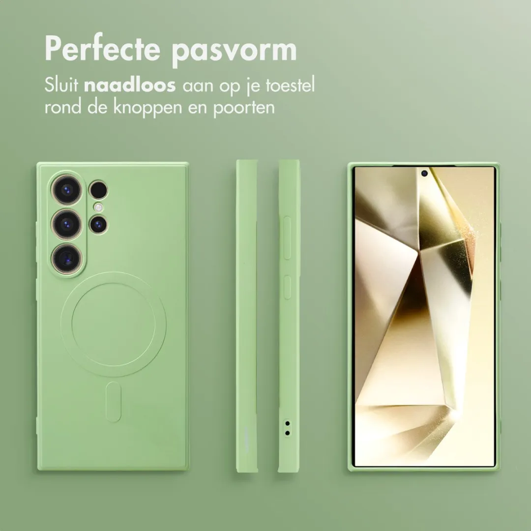 Imoshion Hoesje Samsung Galaxy S24 Ultra - Groen - MagSafe - afbeelding 6 van 6