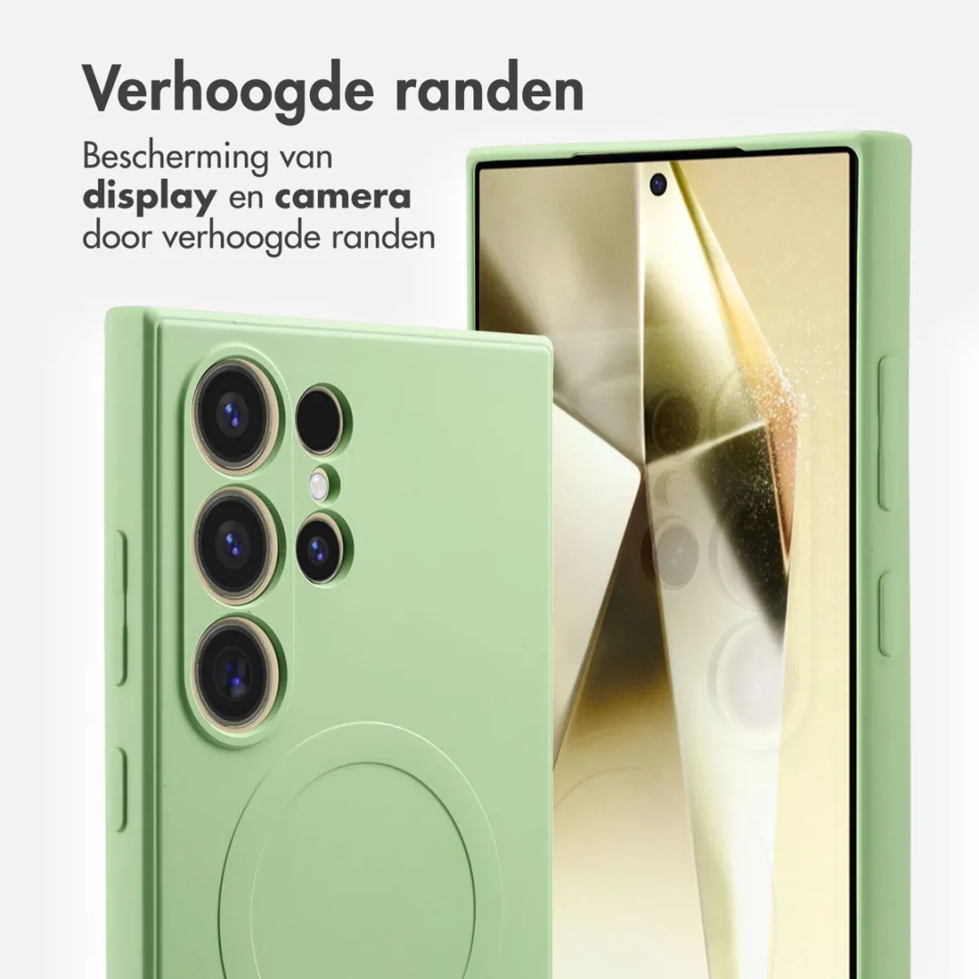Imoshion Hoesje Samsung Galaxy S24 Ultra - Groen - MagSafe