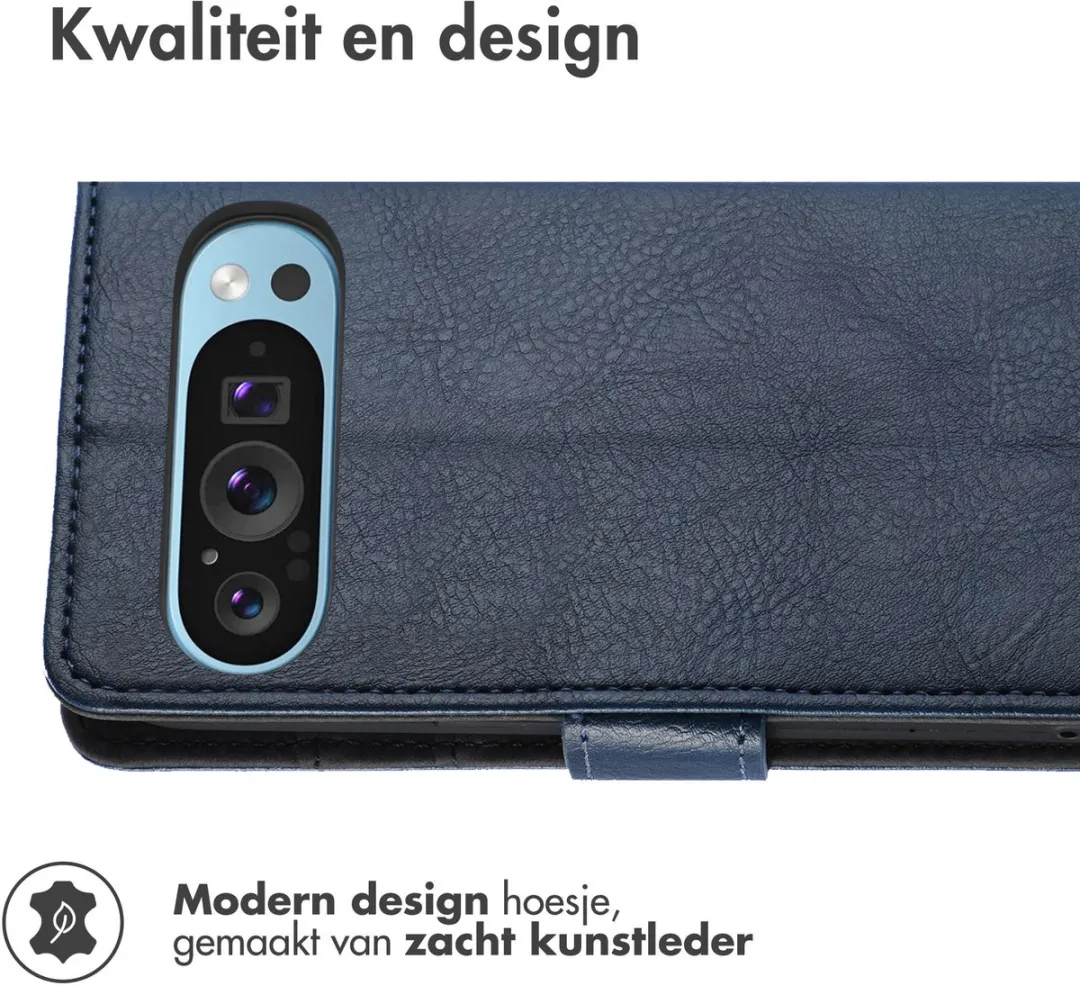 Imoshion Hoesje Google Pixel 9/9 Pro Donkerblauw - 3 Pasjes