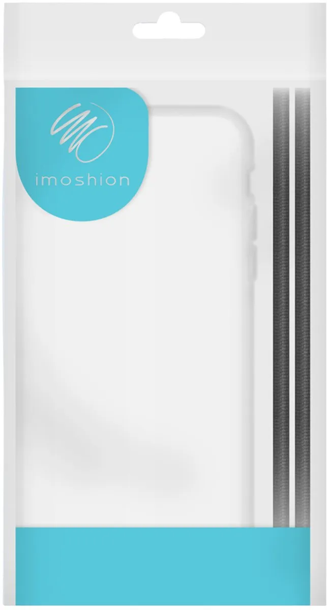 Imoshion Hoesje Samsung Galaxy A12 - Backcover met koord - Zwart