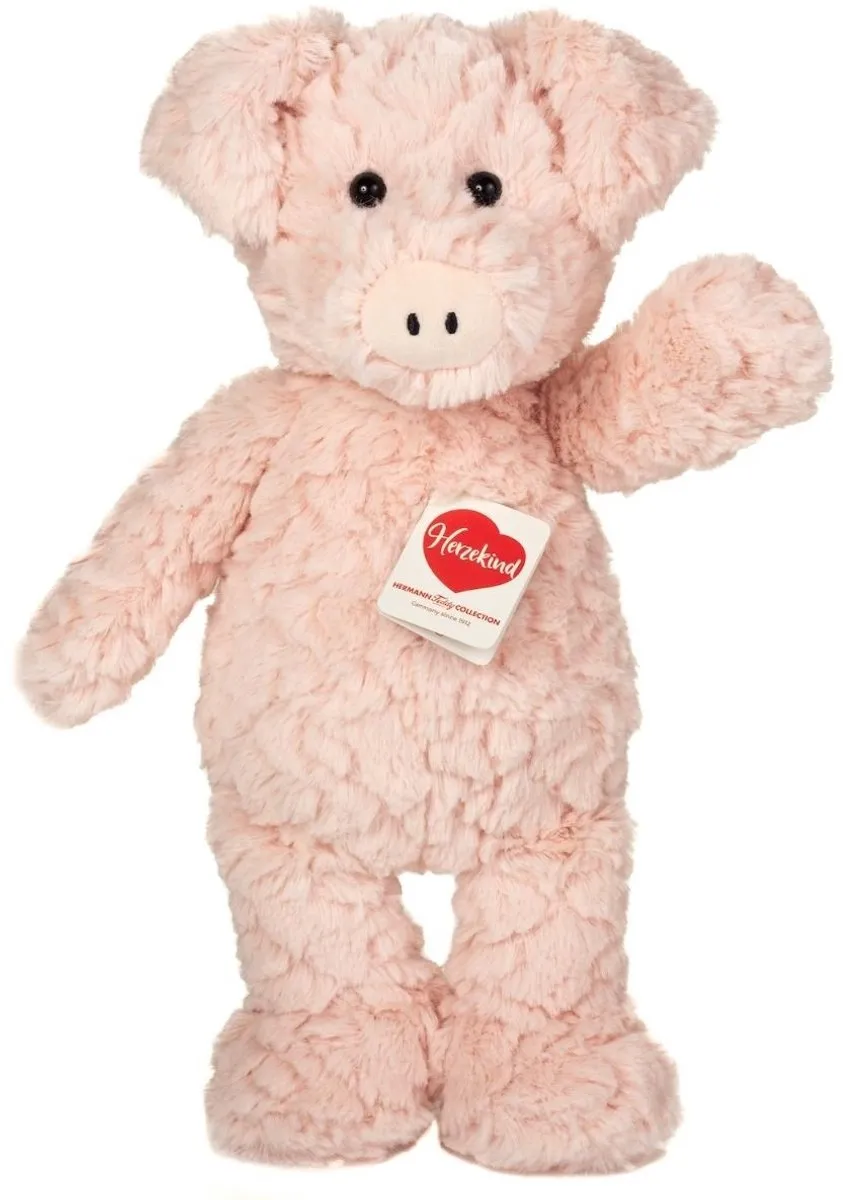 Hermann Teddy Knuffel Varken Hedi 32cm - Multicolor