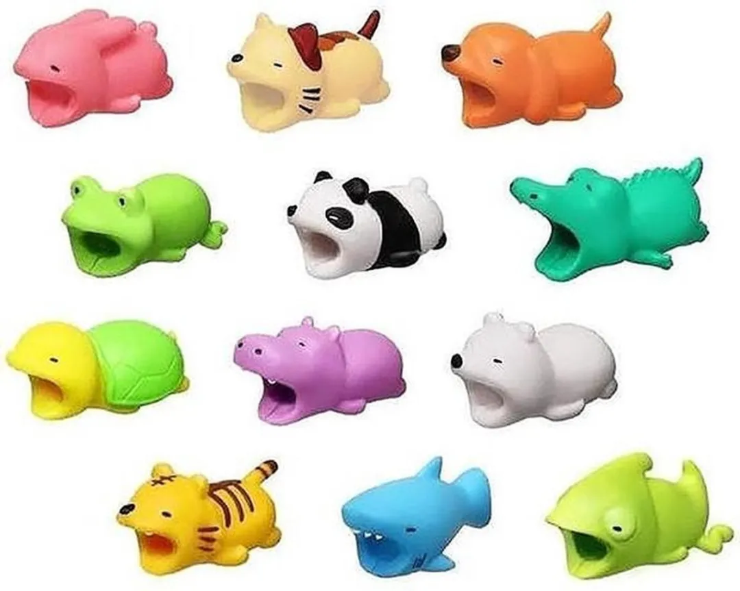 Kabeldiertjes Bundeldeal 12 Stuks - Beschermt Je Kabels - Populair!