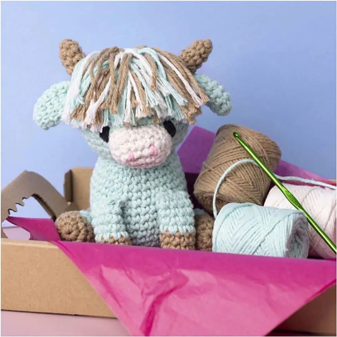 Creativ Company Haakpakket Amigurumi Schotse Hooglander - Multicolor