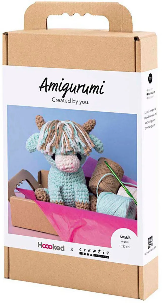 Creativ Company Haakpakket Amigurumi Schotse Hooglander - Multicolor