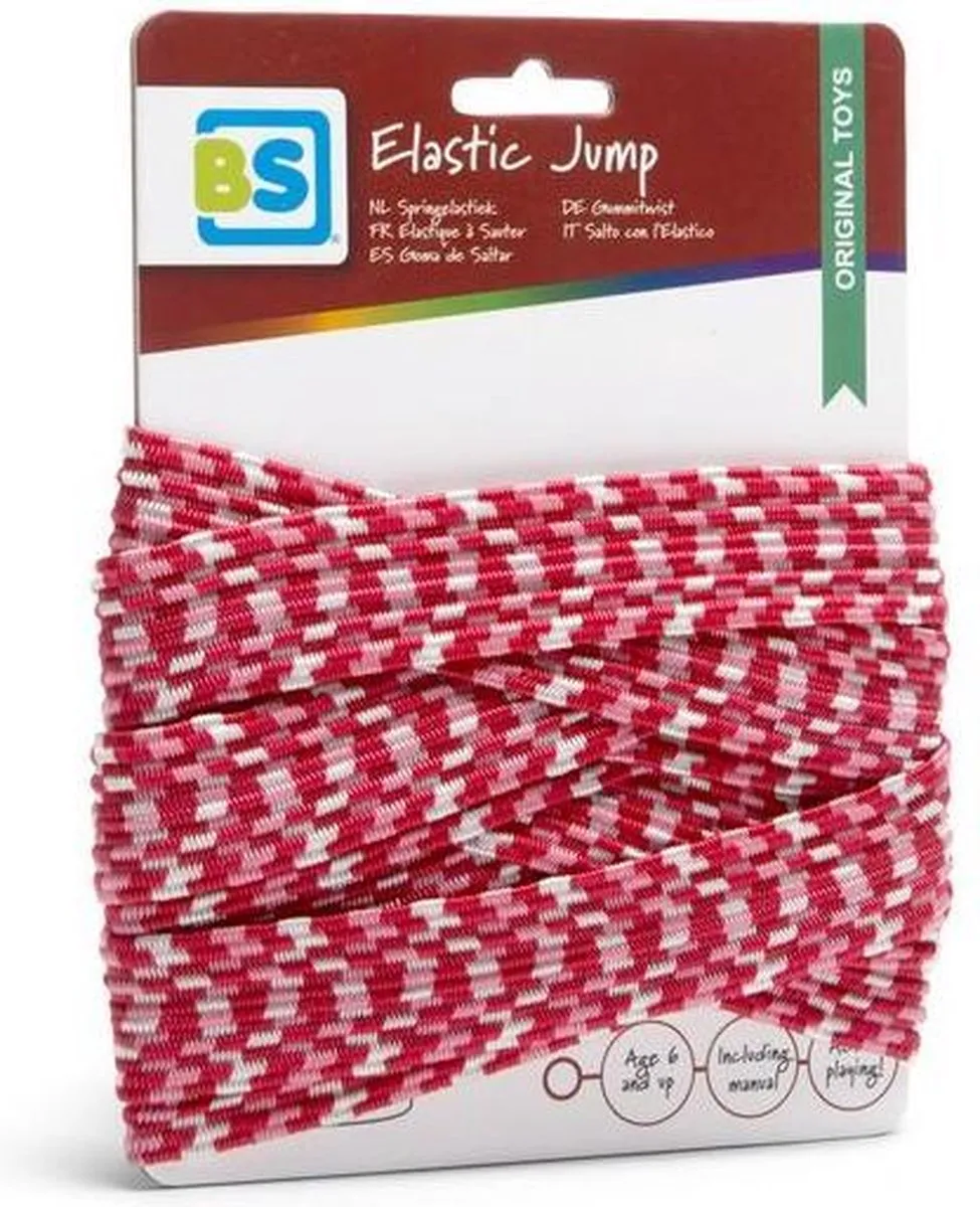 BS Toys Springelastiek BST-GA344 - Kleurrijk