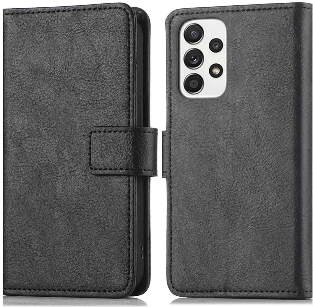 Imoshion Hoesje Samsung Galaxy A33 - 3 Pasjes - Zwart