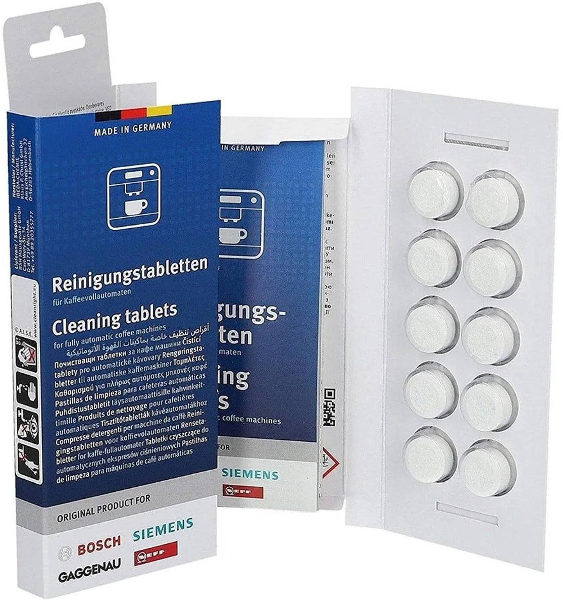 Bosch TZ60001 Reinigingstabletten - 20 Stuks