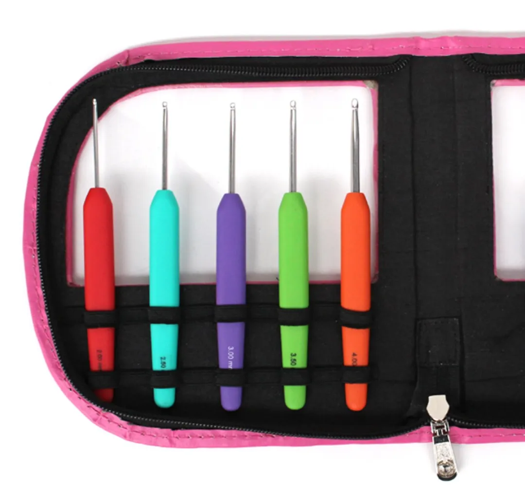 Drops Pro Circus Haaknaalden - Roze - 1 Stuk