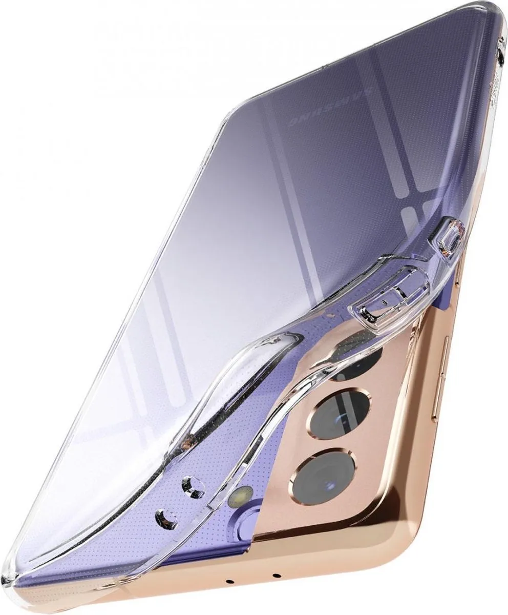Ringke Air Flexibel TPU Hoesje Transparant - Samsung Galaxy S21 Plus