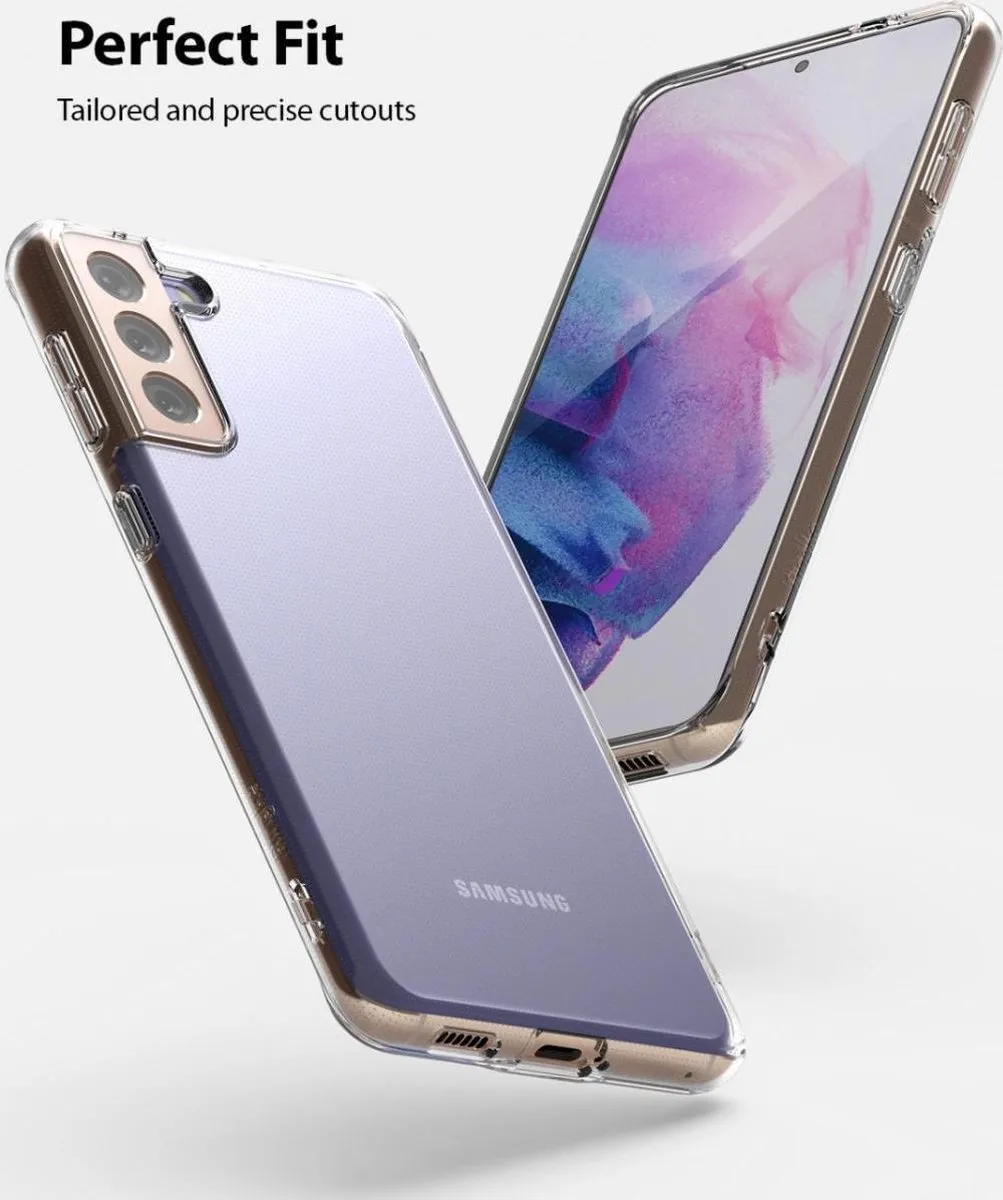 Ringke Air Flexibel TPU Hoesje Transparant - Samsung Galaxy S21 Plus