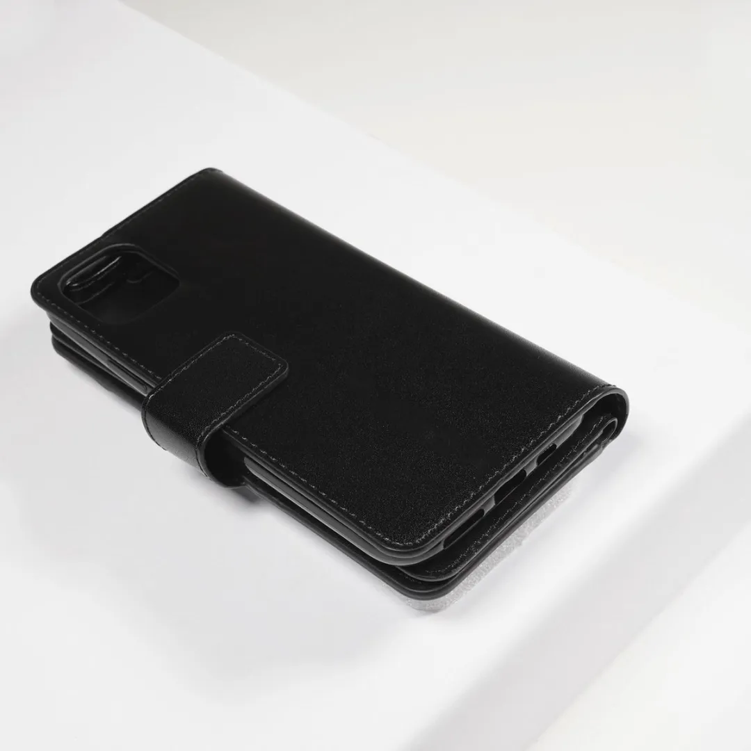 BMAX iPhone 11 Pro Bookcase Hoesje 10 Pashouders - Zwart