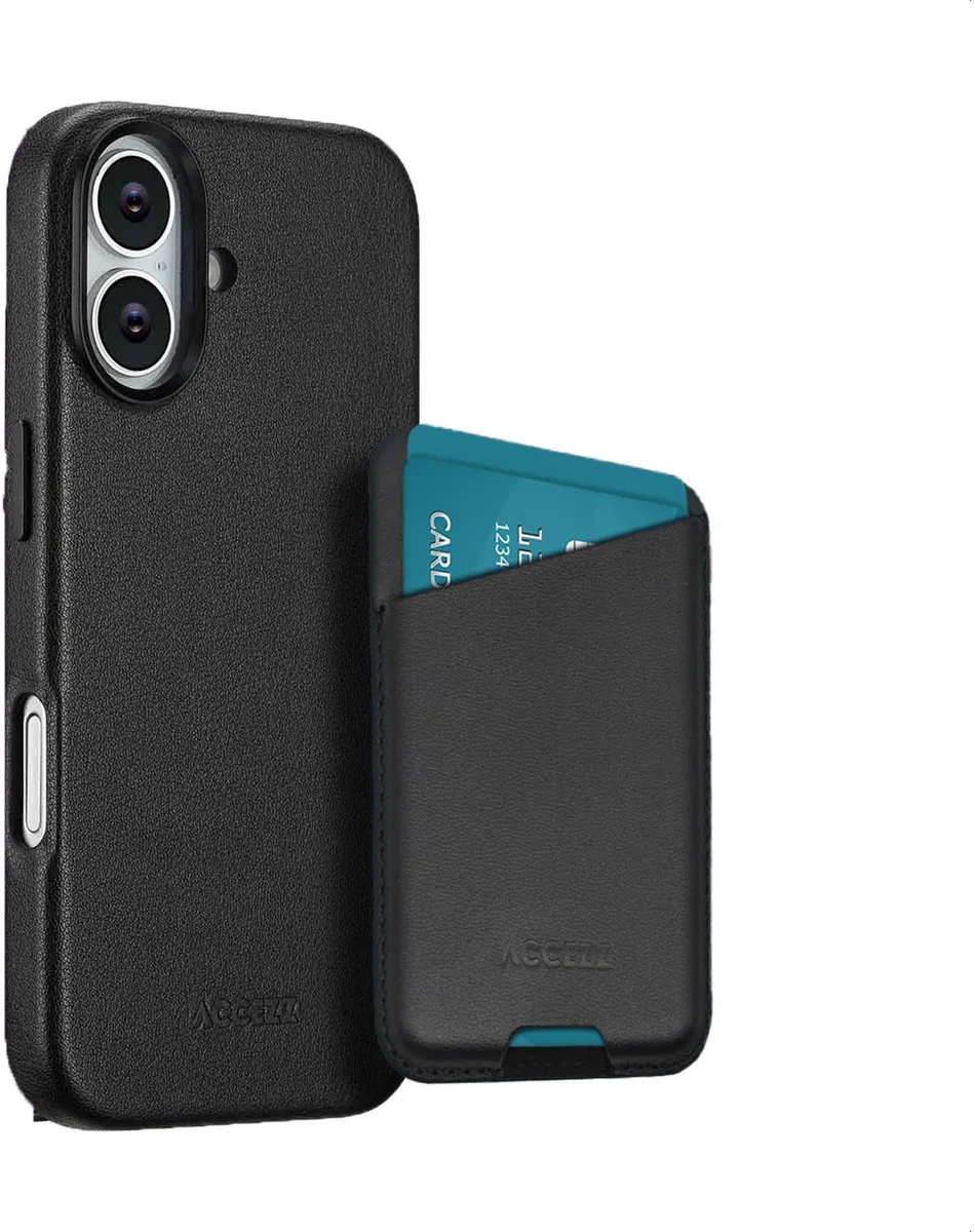 Accezz Echt Leren Hoesje iPhone 17