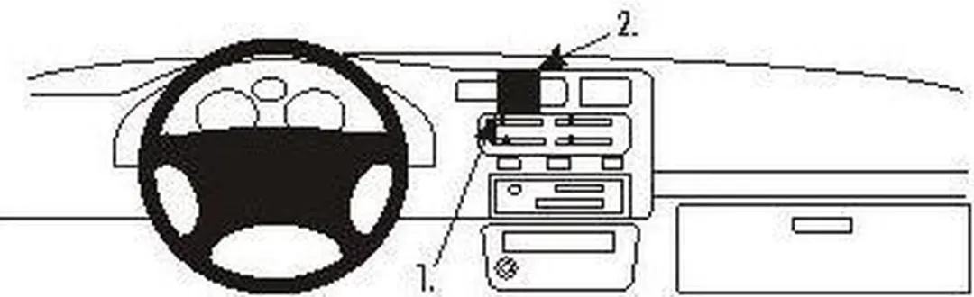 Brodit Proclip Center Mount 852098