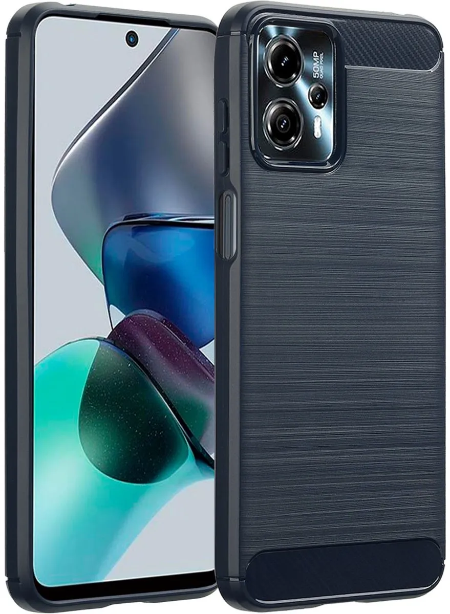 Imoshion Hoesje Motorola Moto G13/G23 - Donkerblauw