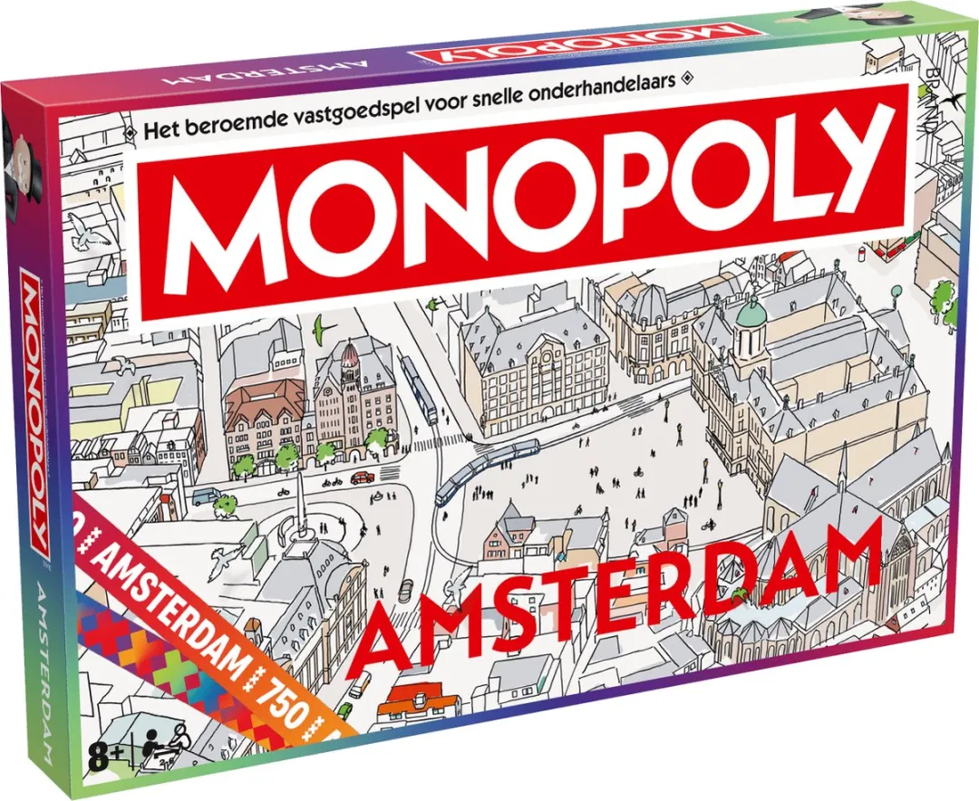 Identity Games Monopoly Amsterdam 750 Jaar - Gelimiteerde editie