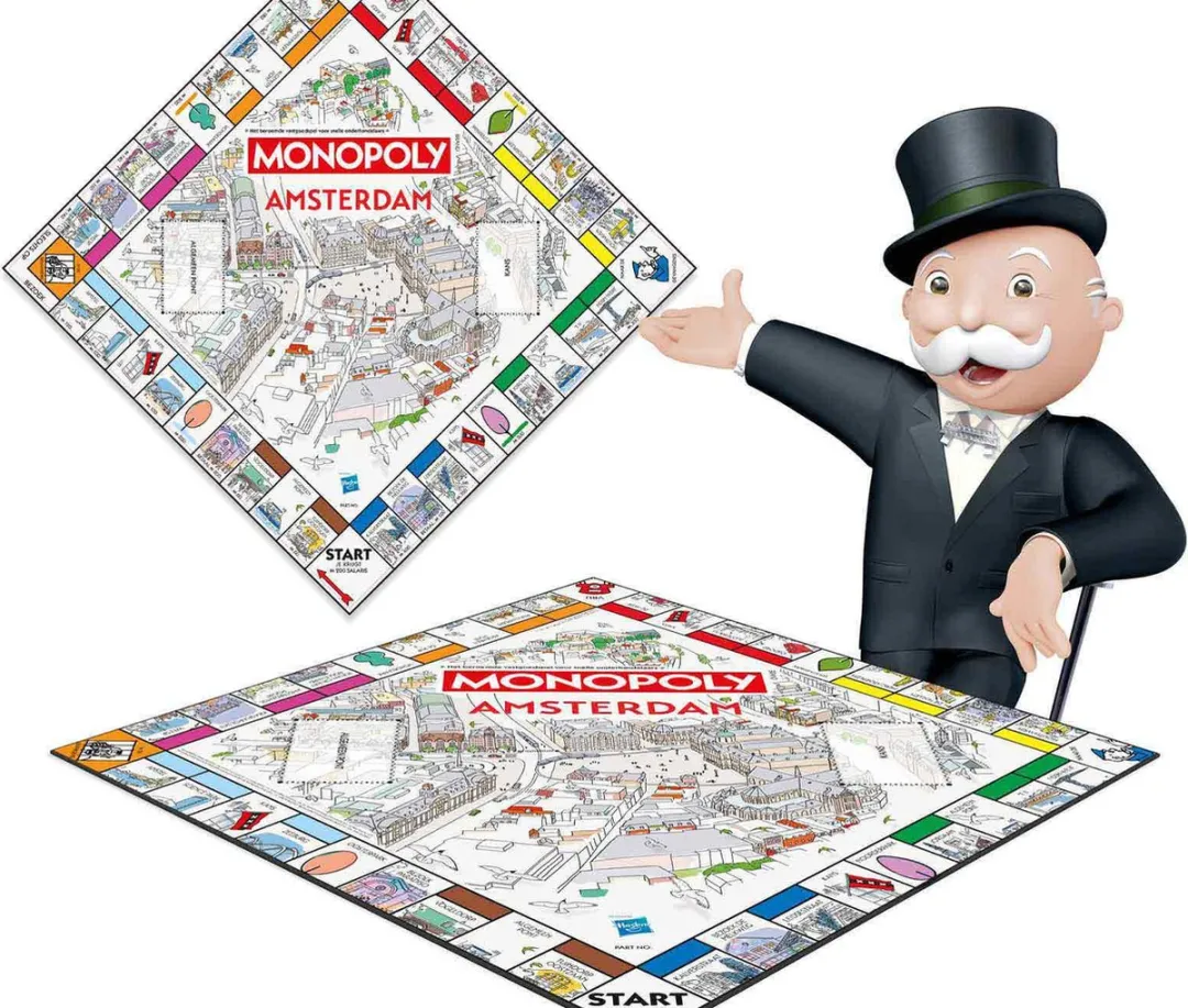 Identity Games Monopoly Amsterdam 750 Jaar - Gelimiteerde editie
