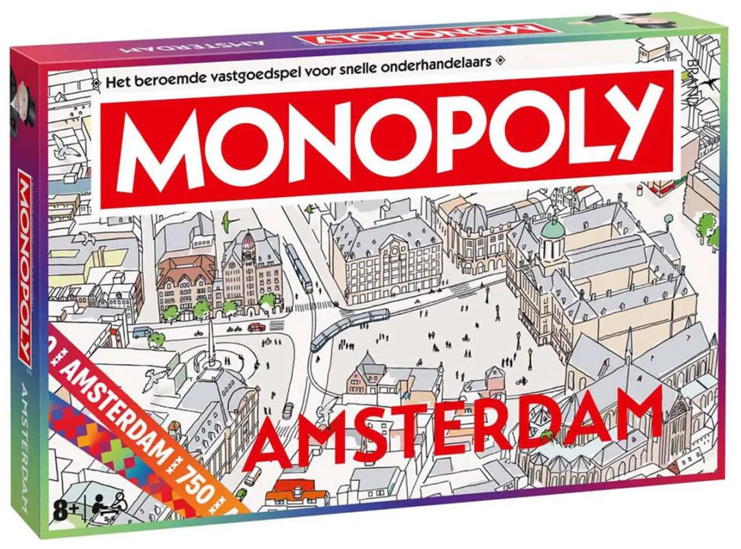 Identity Games Monopoly Amsterdam 750 Jaar - Gelimiteerde editie