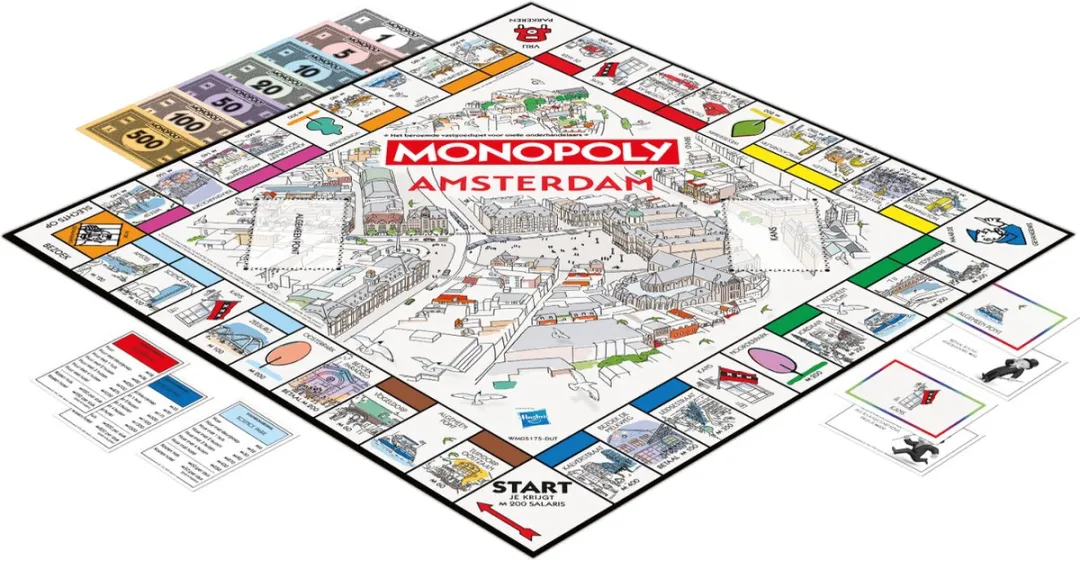 Identity Games Monopoly Amsterdam 750 Jaar - Gelimiteerde editie