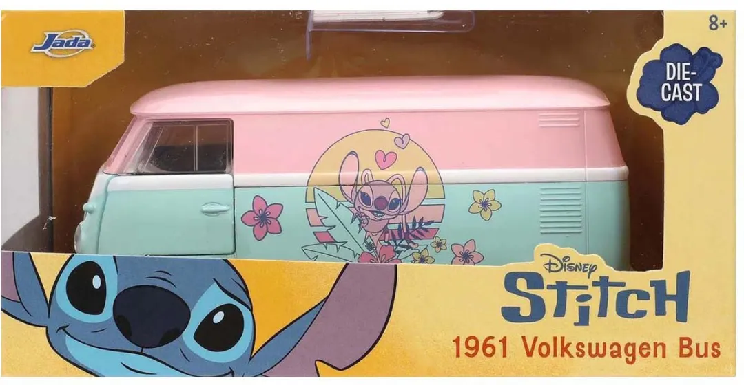 Jada Toys Stitch Angel VW Bus 1:33