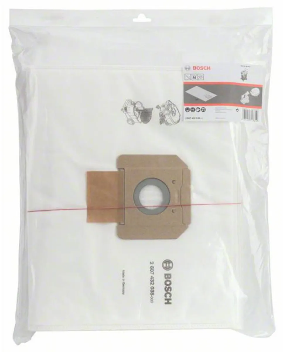 Bosch Vliesfilterzak 2607432038 - 1 Stuk