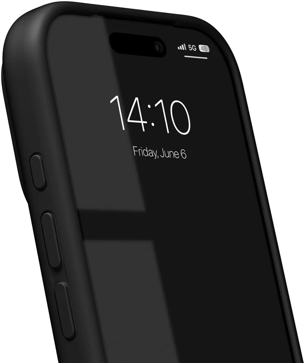 iDeal of Sweden Silicone Case iPhone 17 Pro Max - IDSICMS-I2567P-01 - Zwart