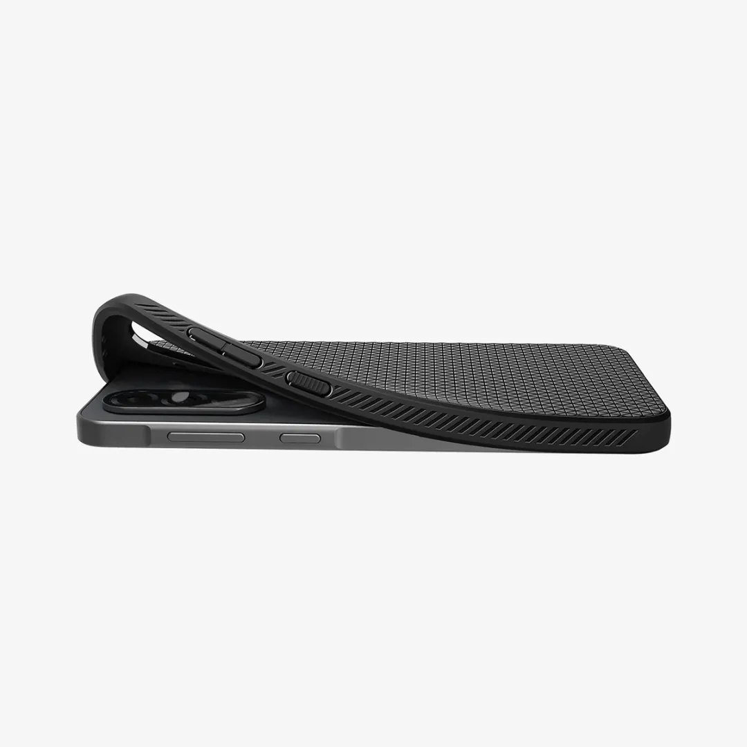 Spigen Liquid Air Hoesje ACS09199 - Samsung Galaxy A36 - Zwart - afbeelding 6 van 6