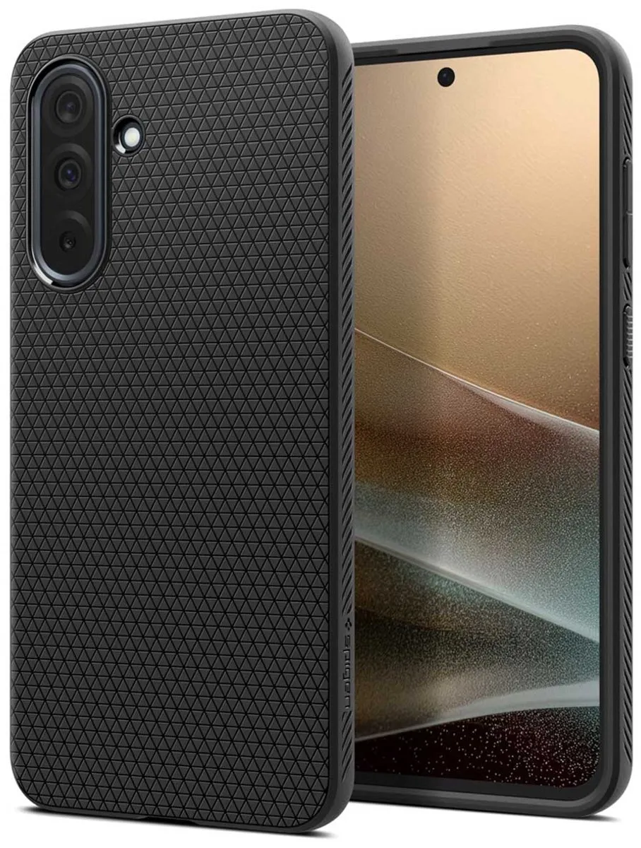 Spigen Liquid Air Hoesje ACS09199 - Samsung Galaxy A36 - Zwart