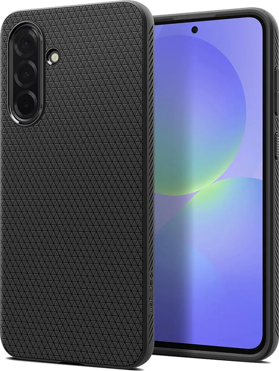 Spigen Liquid Air Hoesje ACS09199 - Samsung Galaxy A36 - Zwart