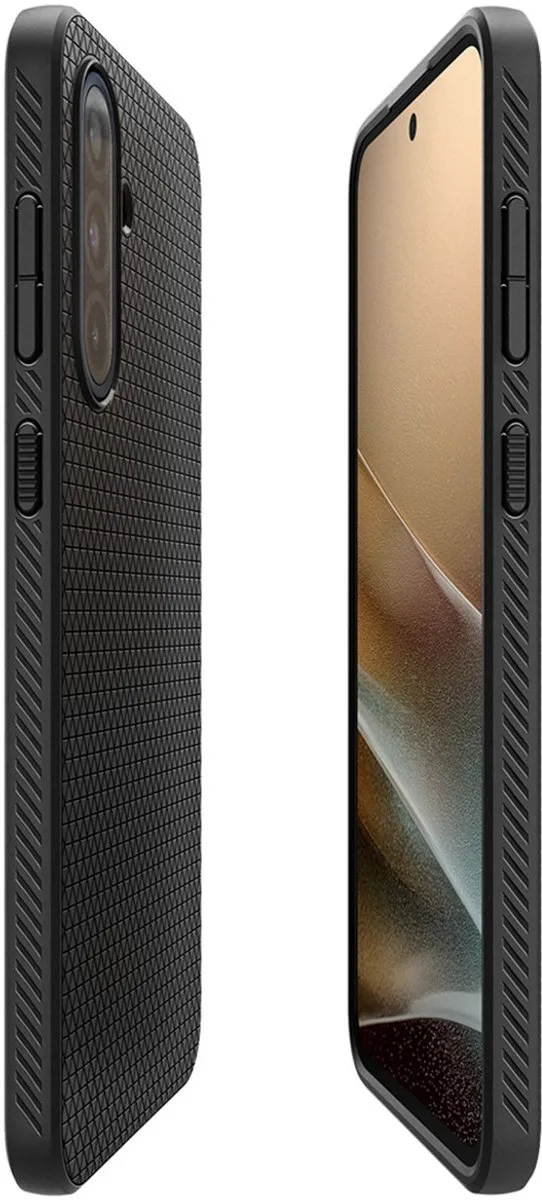 Spigen Liquid Air Hoesje ACS09199 - Samsung Galaxy A36 - Zwart