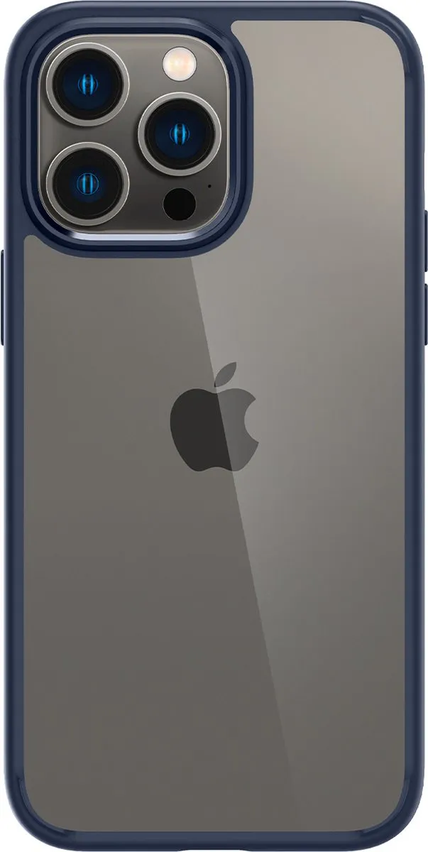 Spigen Ultra Hybrid ACS04962 iPhone 14 Pro Hoesje - Navy