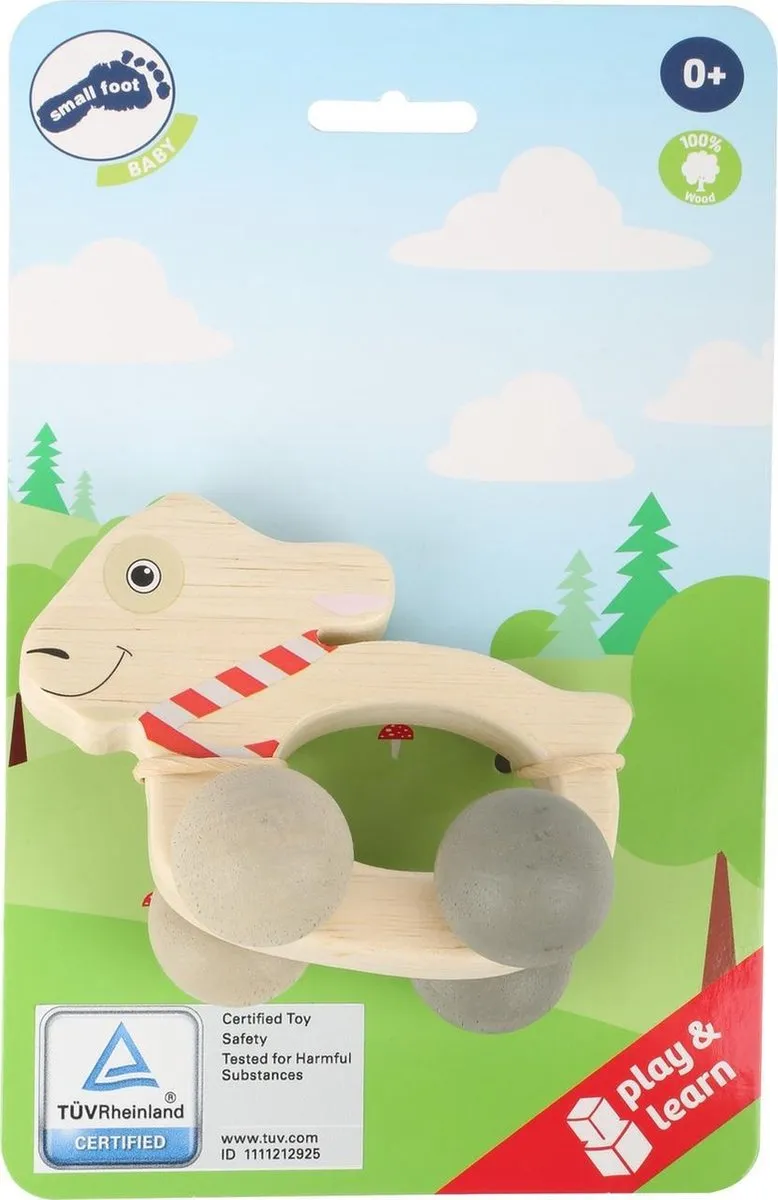 Small Foot Grip Toy on Rollers Ludwig