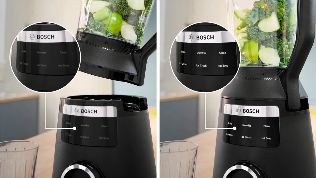 Bosch VitaPower Serie 6 MMB6652B Blender 1800W - 2L - Zwart