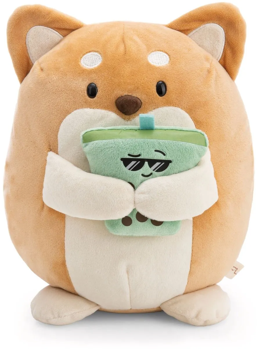 Nici Knuffel Mymochi Hond Hiro 27cm - Beige/Wit