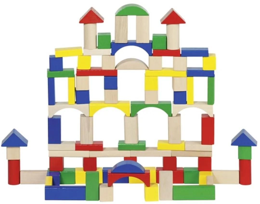 Goki Building Bricks 25 Stuks - Multi