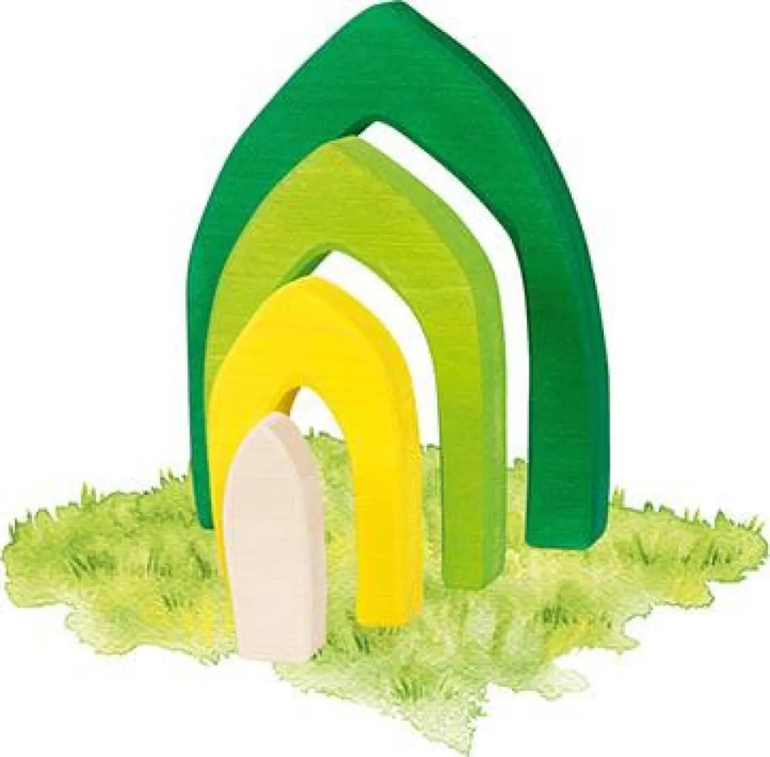 Goki Building Bricks 25 Stuks - Multi - afbeelding 6 van 6