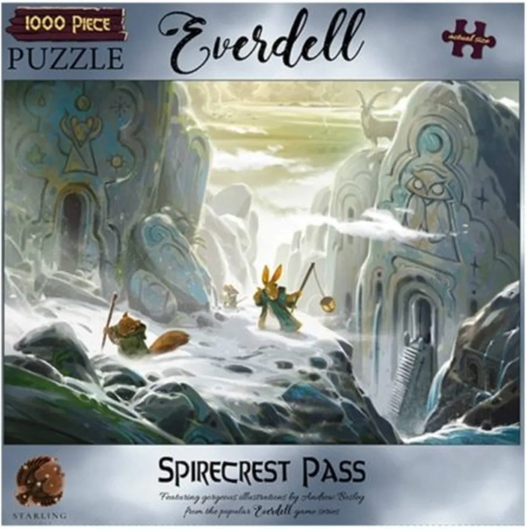 White Goblin Games Everdell Puzzel Spirecrest Pass