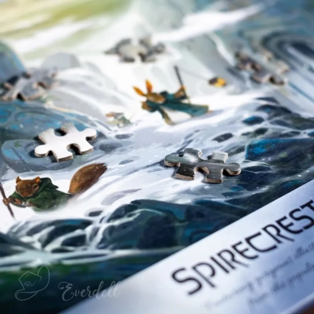 White Goblin Games Everdell Puzzel Spirecrest Pass - 1000 Stukjes