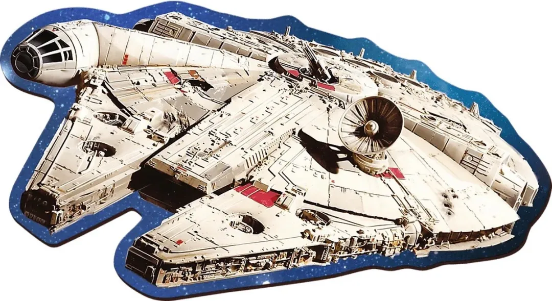 Trefl Millennium Falcon Houten Puzzle 1000 Stuks - Multicolor