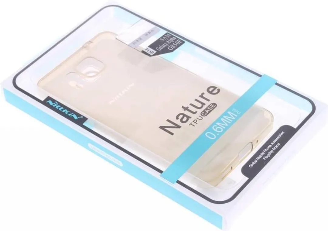 Nillkin Nature TPU Hoesje Samsung Galaxy Alpha - Oranje - afbeelding 4 van 4