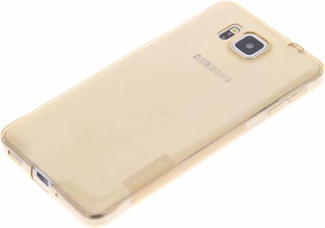 Nillkin Nature TPU Hoesje Samsung Galaxy Alpha - Oranje - afbeelding 2 van 4
