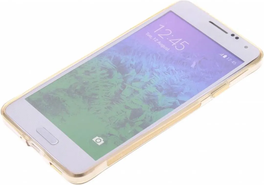 Nillkin Nature TPU Hoesje Samsung Galaxy Alpha - Oranje - afbeelding 3 van 4