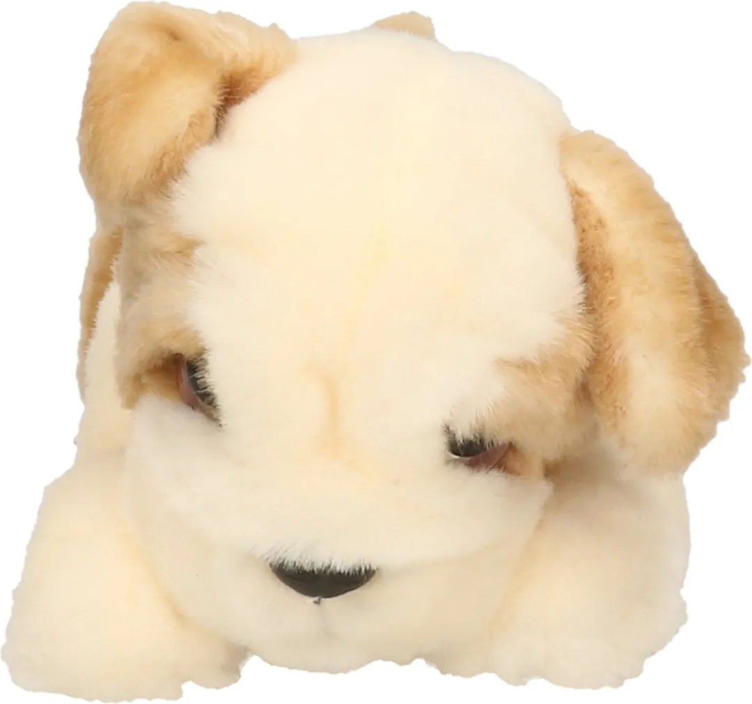 Keel Toys Bulldog Knuffel - Lichtbruin - 25 cm