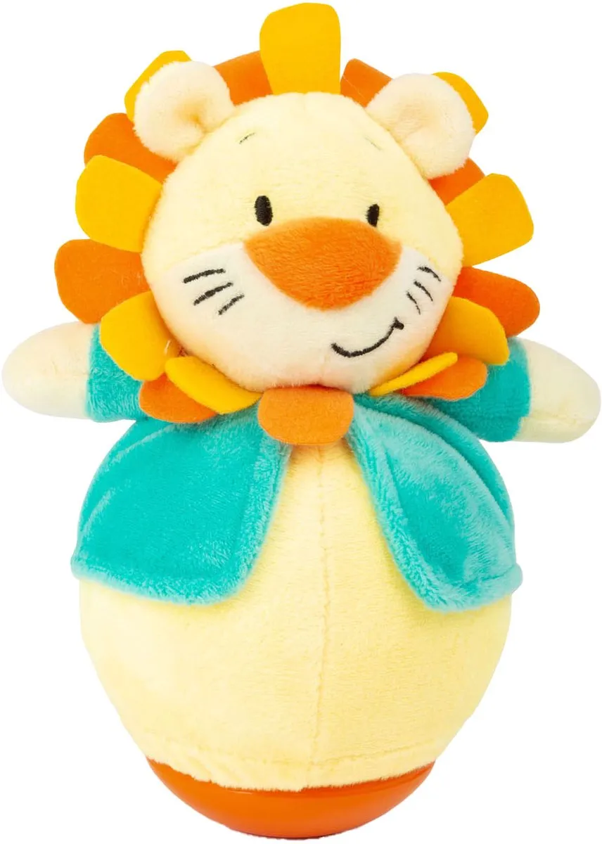 Small Foot Tuimelaar Leeuw Pluche Multicolor